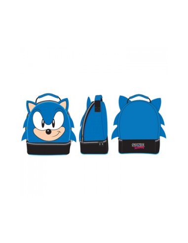 Sonic - Blauw - Big Face Lunchbox